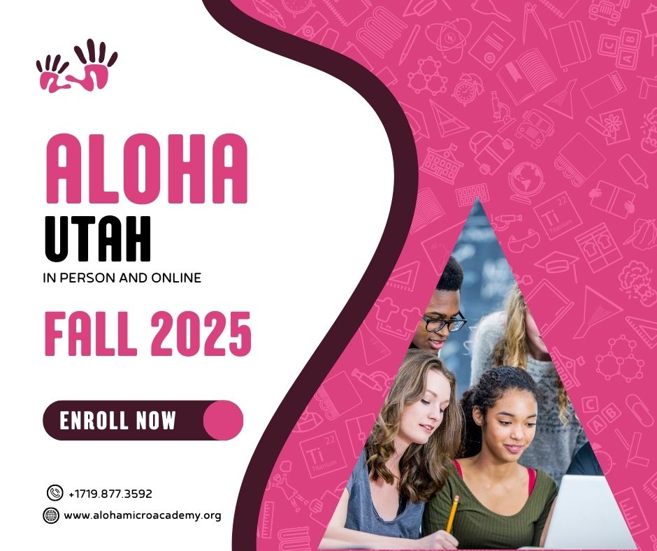 9TH TO 12TH GRADE FALL 2025 IN PERSON SALT LAKE, UT FULL PAY.