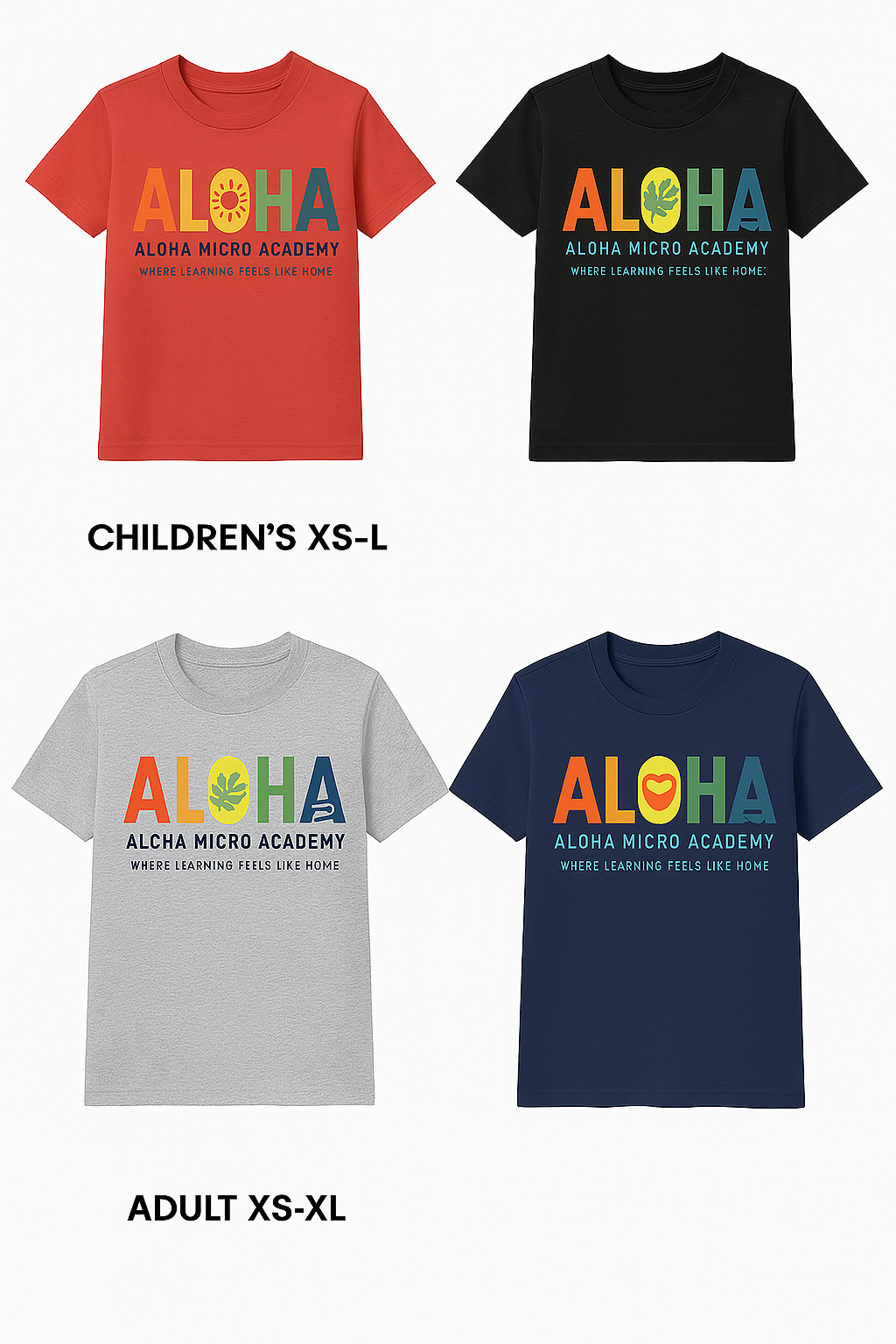 Aloha Micro Academy Official School T-Shirts