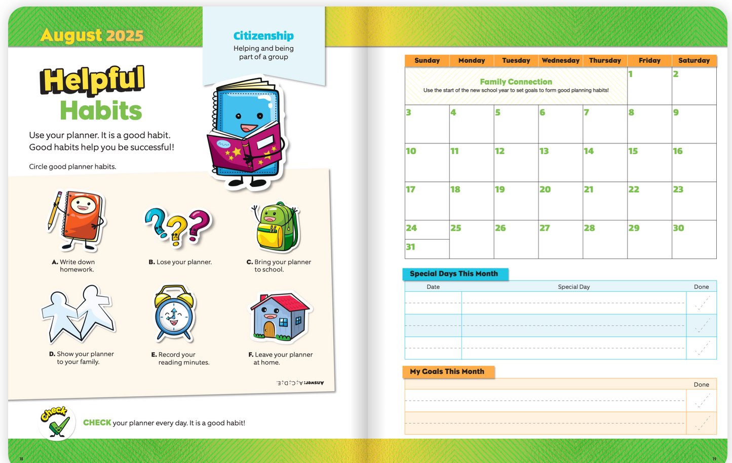 Aloha Micro Academy Custom School Planners for Fall 2025-2026