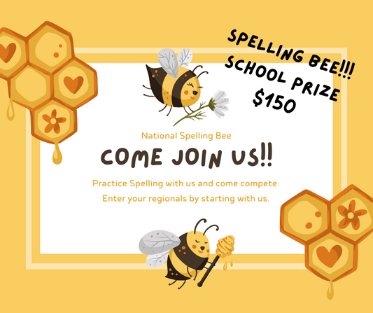 Spelling Bee Registration Fee