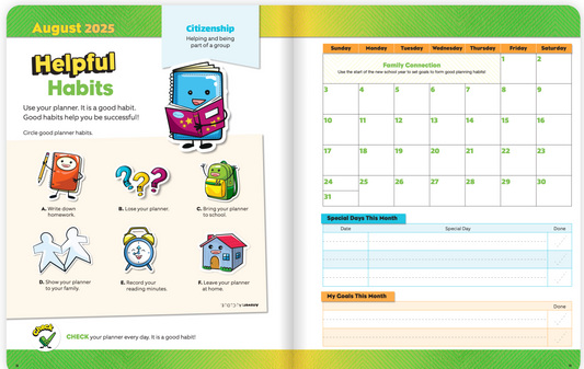 Aloha Micro Academy Custom School Planners for Fall 2025-2026