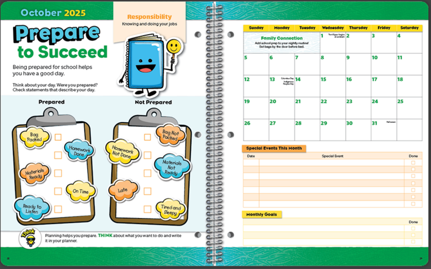 Aloha Micro Academy Custom School Planners for Fall 2025-2026